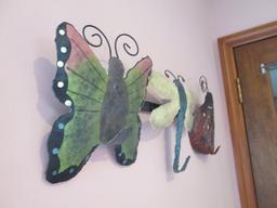 Metal Butterfly/Dragonfly/Lady Bug Coat Hook