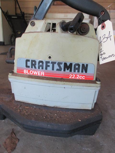 Craftsman Gas Blower and Echo PB-200 Gas Blower