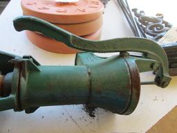 Vintage Columbiana Pump Co. #474-A Cast Iron Hand Pump