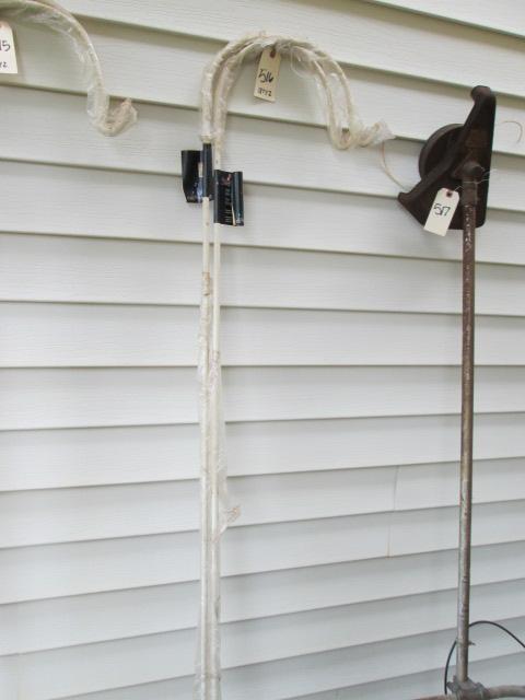 Two 6' Shepherd Hooks