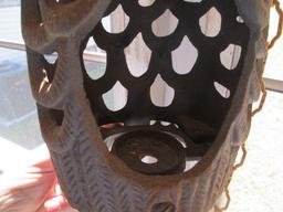 Cast Iron Owl Votive Holder