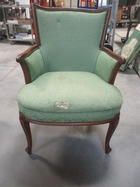 Antique Arm Chair w/Nailheads