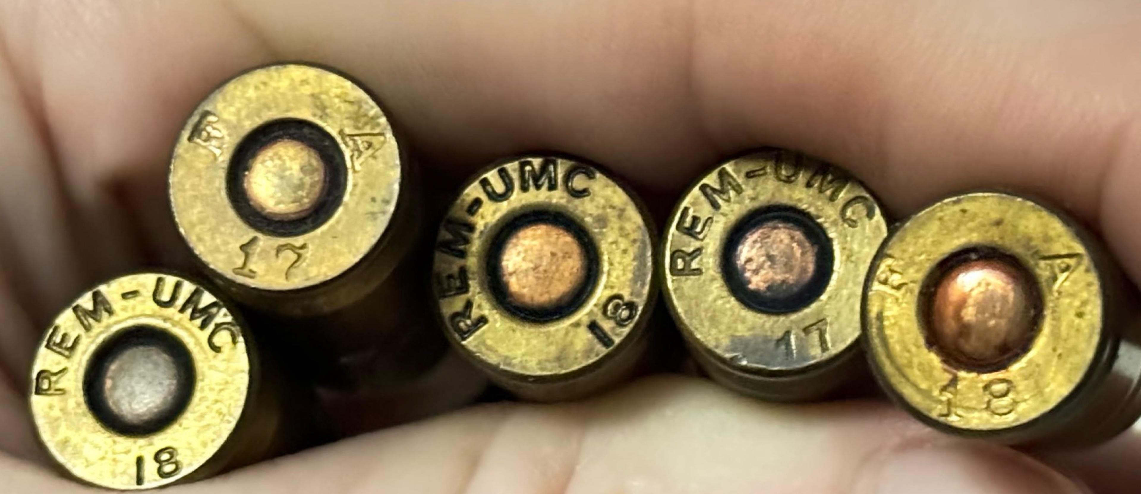 15rds. of WWI Dated .45 ACP Ammunition