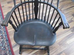 Vintage Cochran Chair Windsor Spindle Back Style Rocker