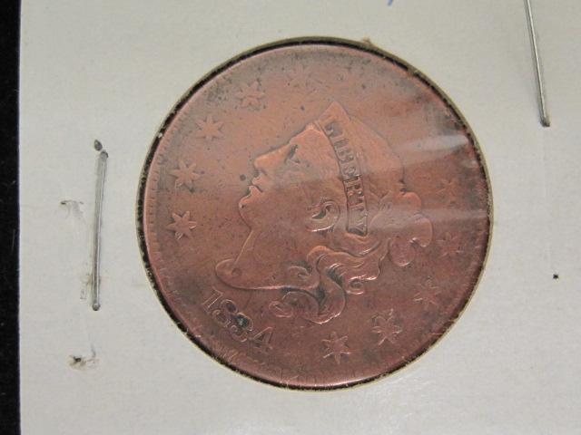 1834 US Large Cent