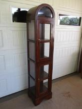 Double Door Dome Display Cabinet