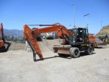 2015 Doosan DX190W-5 Wheeled Hydraulic Excavator,