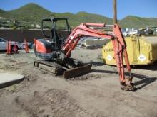 2013 Kubota KX91-3S2 Mini-Hydraulic Excavator,