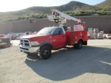 2011 Dodge Ram 5500HD S/A Bucket Truck,