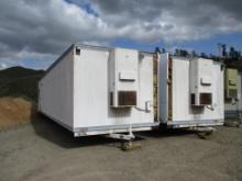 50' x 12' Double Wide Office Trailer Half,