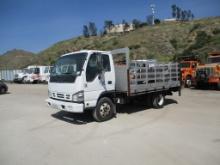 2006 Isuzu NPR S/A Flatbed/Stakebed Truck,