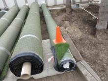 Roll Of Unused Artificial Turf,