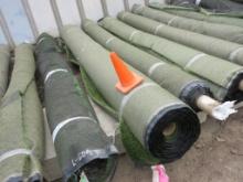 Roll Of Unused Artificial Turf,