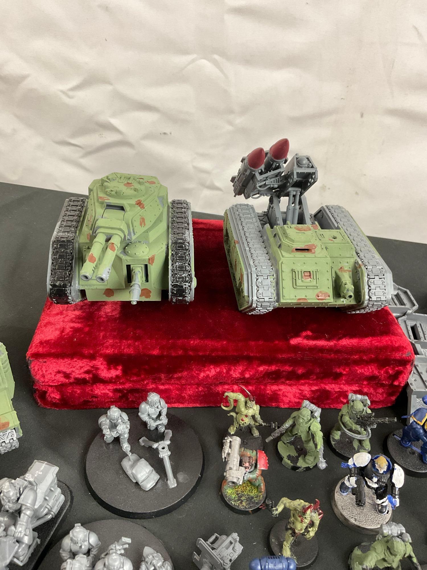 Collection of Warhammer Citadel Crusader Mini's - Most painted - See pics