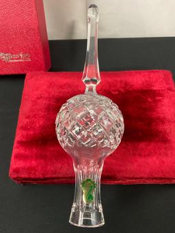 Vintage Waterford Crystal Christmas Tree Topper, in original box and packaging