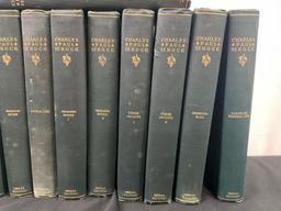 Antique 1903-04 LE #d 880/1000 Charles Paul De Kock Medal Edition Book Collection of 25