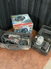 Collection of Sanding & Polishing Power Tools incl. Craftsman 6" Sander + Polisher, P&C Belt Sander