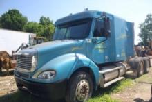 2001 Freightliner Columbia, Tandem Axle Tractor w/Sleeper, 10 Spd Trans, CA