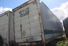 1996 Wabash 45' Tandem Axle Van Trailer, VIN 1JJV452TXTL294452