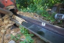 Precision 18" x 105' Vibratory Conveyor w/Dust Screen, 5' Fiberglass Sectio