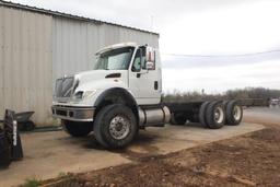 2007 International 7600 Tandem Axle Tractor Chassis w/Cummins 10.8L Engine,