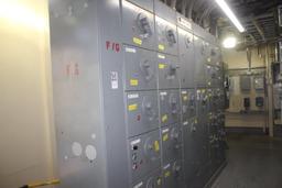 Cutler Hammer Unitrol (9800) Series, approx. 1200amp Motor Control Center (