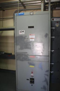 Westinghouse POW-R-Line 1600amp, 480V  Switchgear, (1) Breaker/Disconnect