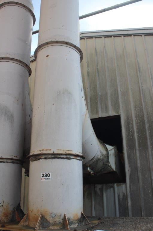Blower Pipe from Cyclone (Lot 228 to 214) approx 30" dia x 60'