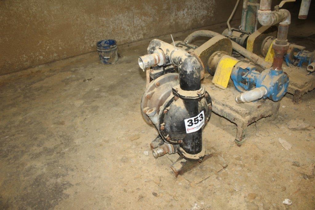 Ingersoll Air Operated Double Diaphragm Pump