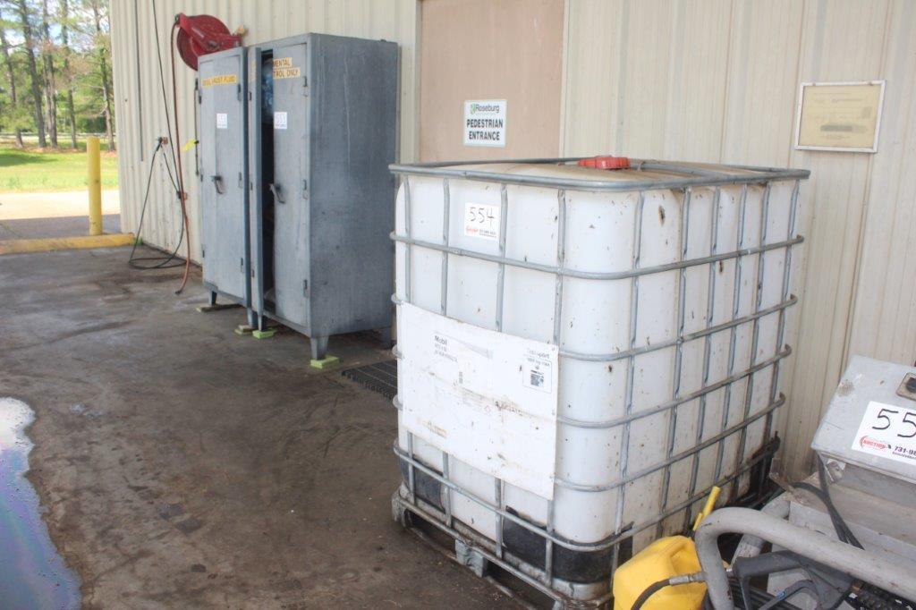 (2) 250gal Plastic Totes