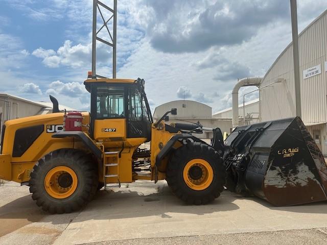 2021 JCB Wheel Loader Mdl/Type# 457ZXT4F, Less than 500hrs, Sells w/Pin-On