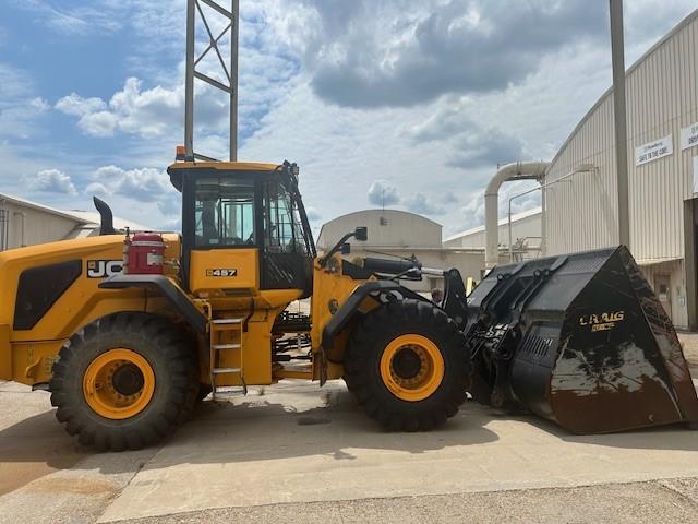 2021 JCB Wheel Loader Mdl/Type# 457ZXT4F, Less than 500hrs, Sells w/Pin-On