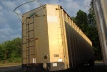 2004 Peerless Tandem Axle Chip Van Trailer, VIN 1PLE045214PC53741