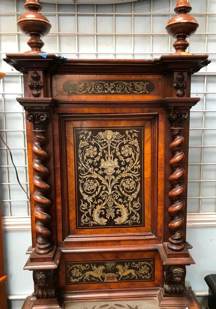 GORGEOUS 1800'S ANTIQUE ENTRY CABINET - MUST SEE