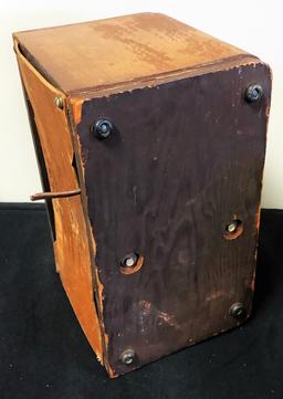 General Television 1932 Radio - Wooden Case, Model 19A5, 10½"x6"x7½", No Co