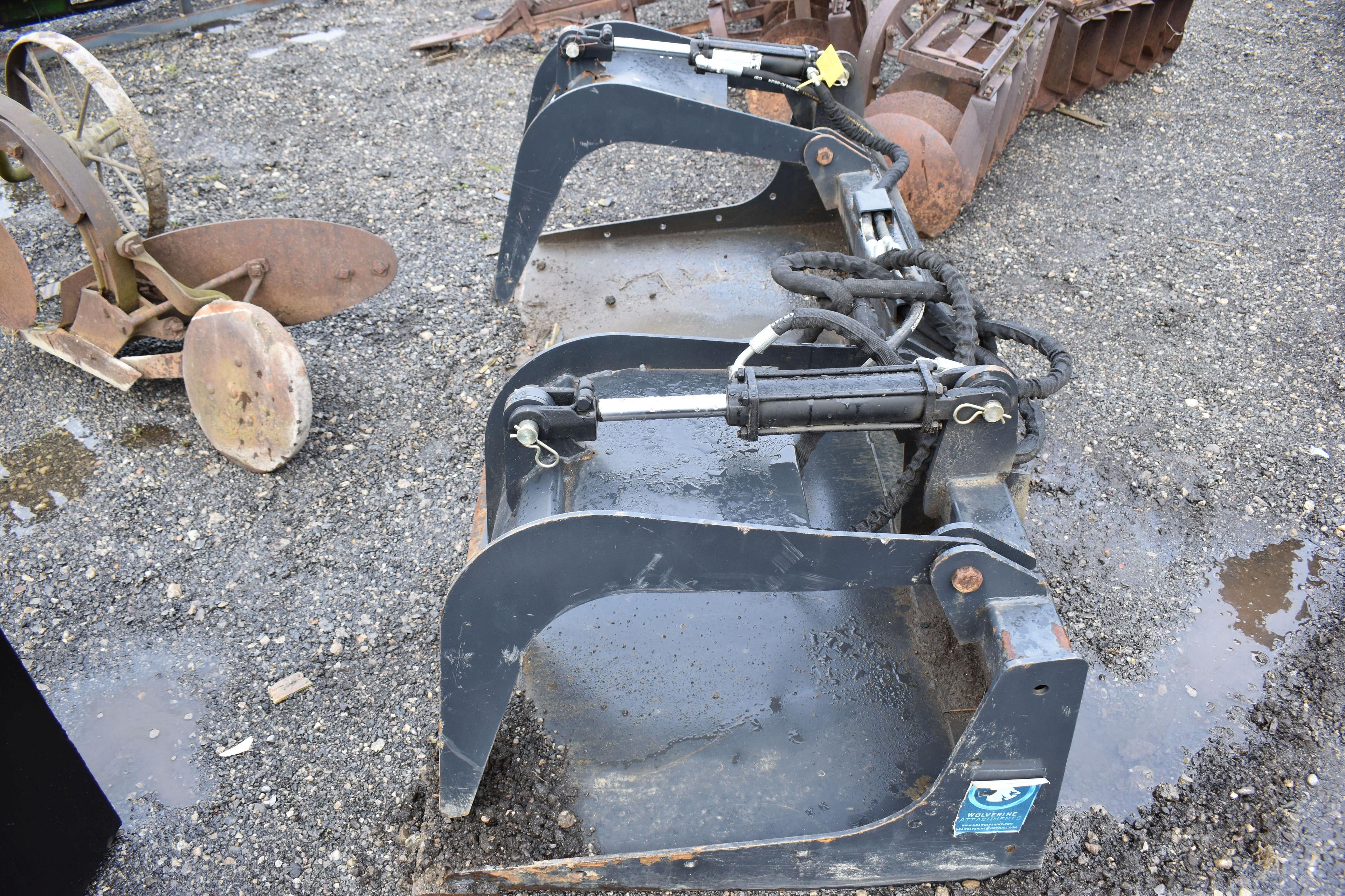 Used 72" Grapple For Skid Steer