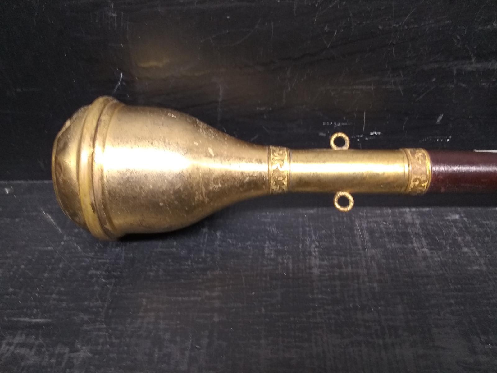 Vintage Brass Top Baton