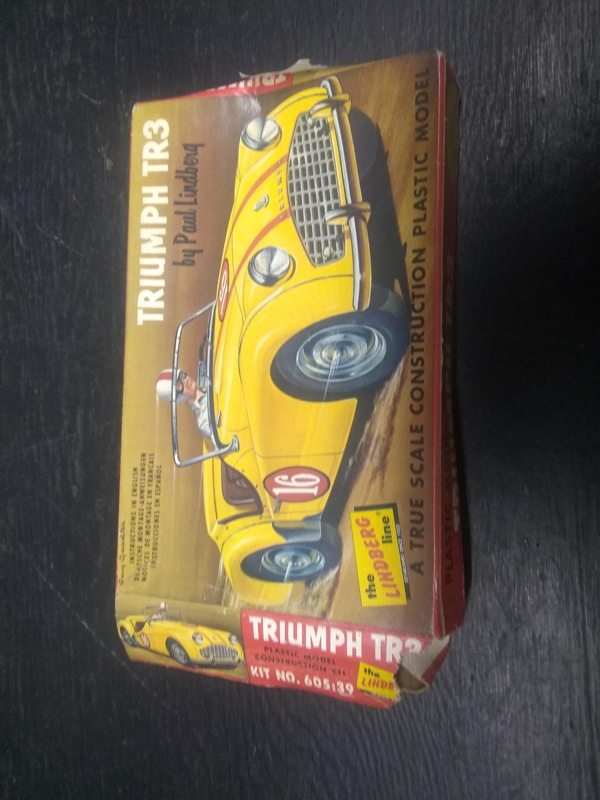 Vintage Model-The Lindberg Line Triumph TR3