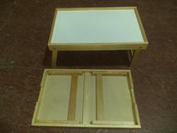 BL-2 Wooden Bed TV Trays