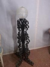 Vintage MCM Wrought Iron Floor Lamp