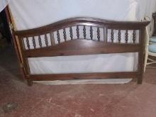 Antique Pine King Size Headboard