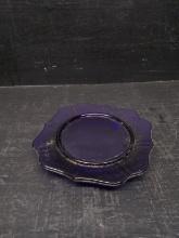 Cobalt Blue Butter/Cheese Dish Bottom