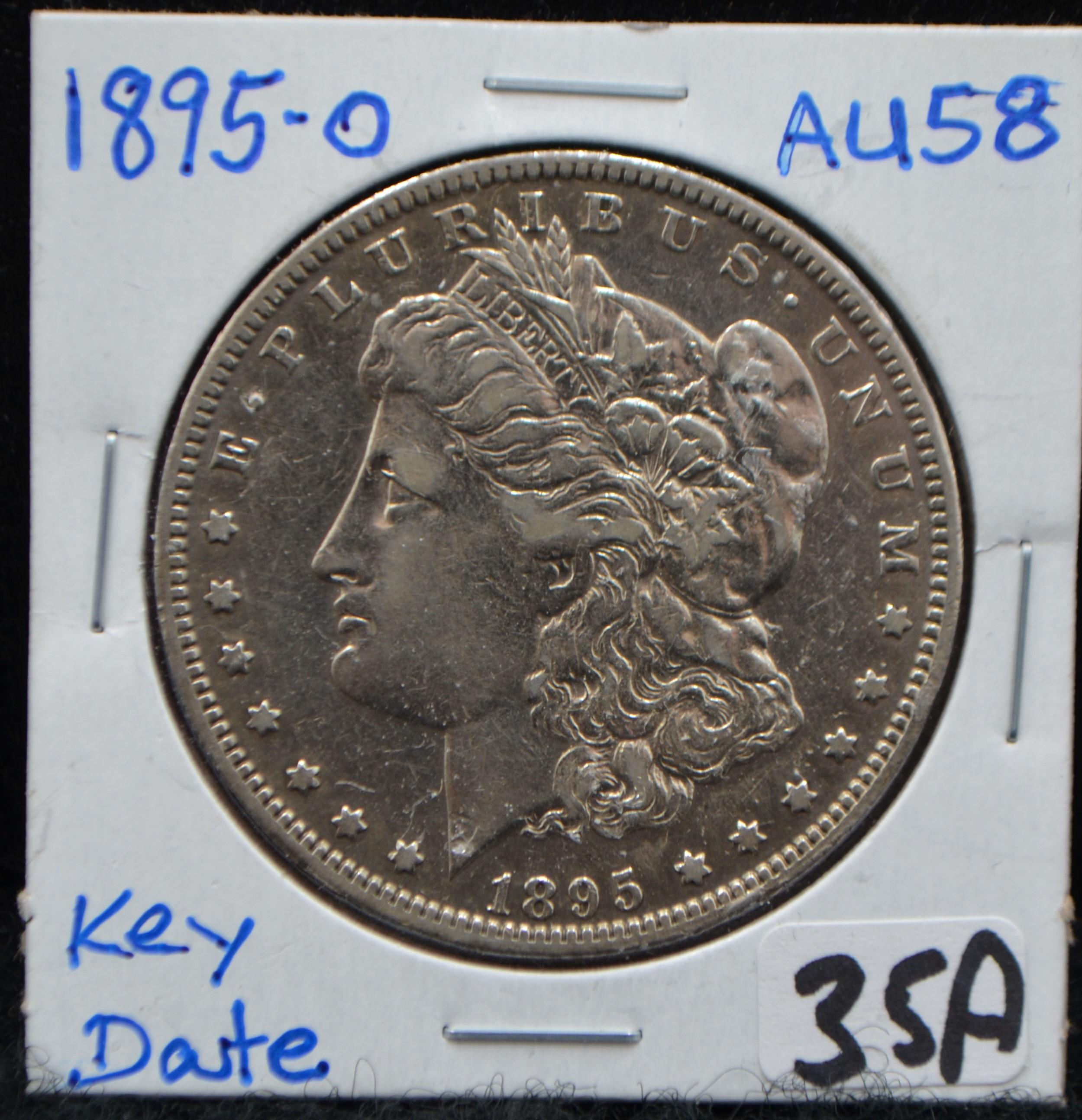 KEY DATE 1895-0 MORGAN DOLLAR