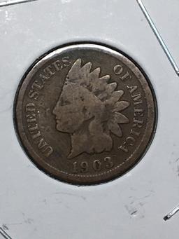 Indian Cent 1903