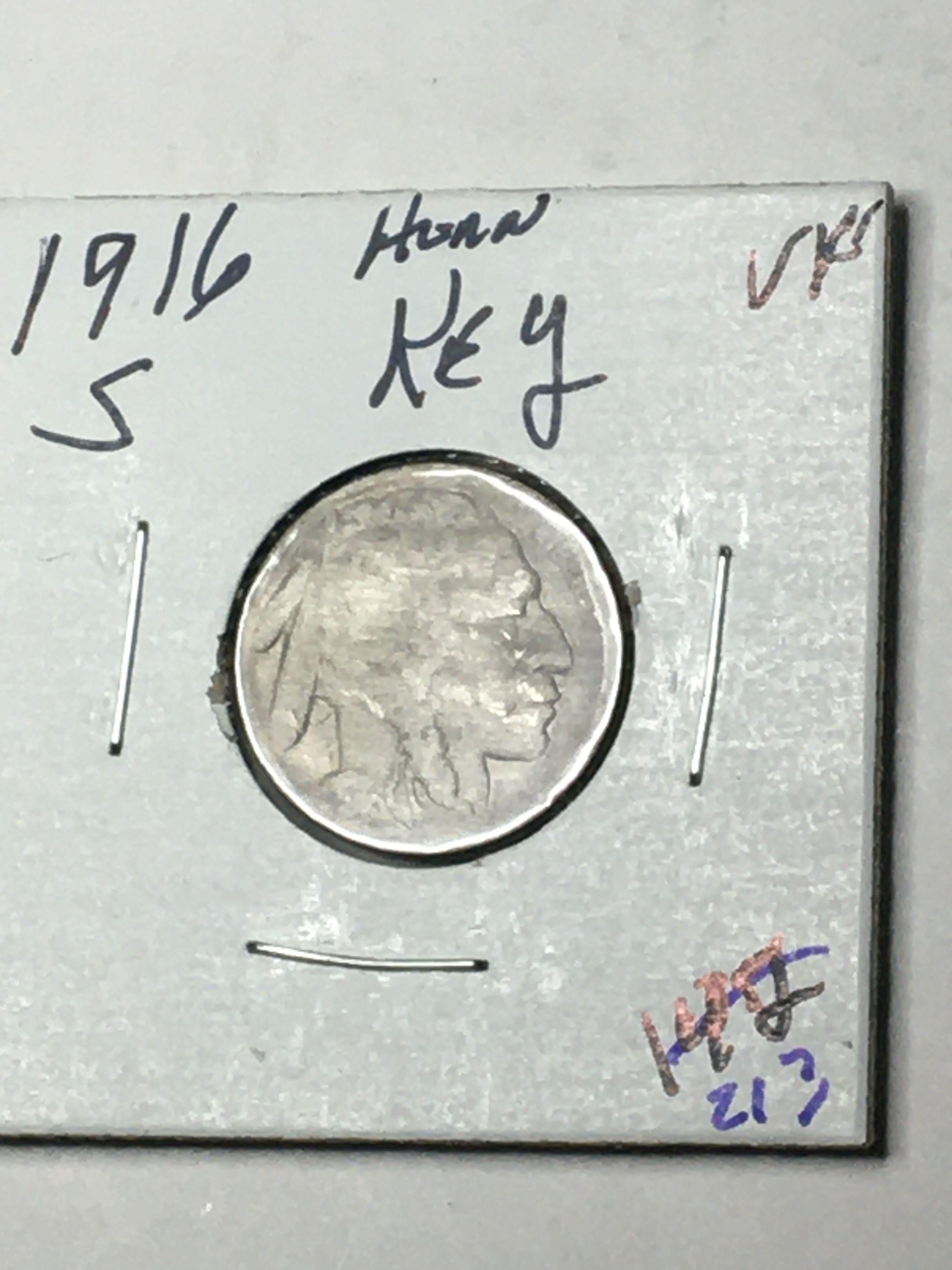 1916 S Buffalo Nickel