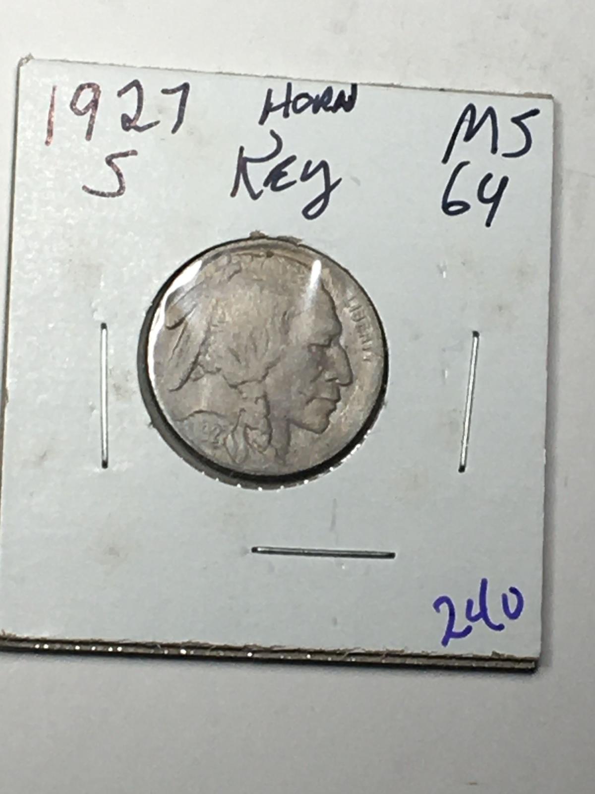 1927 S Buffalo Nickel