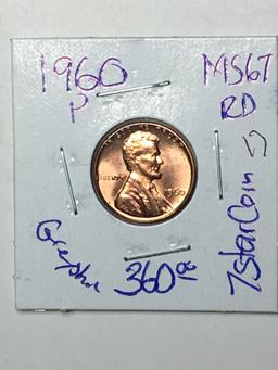 1960 P Lincoln Memorial Cent