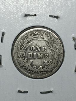 1913 P Barber Dime