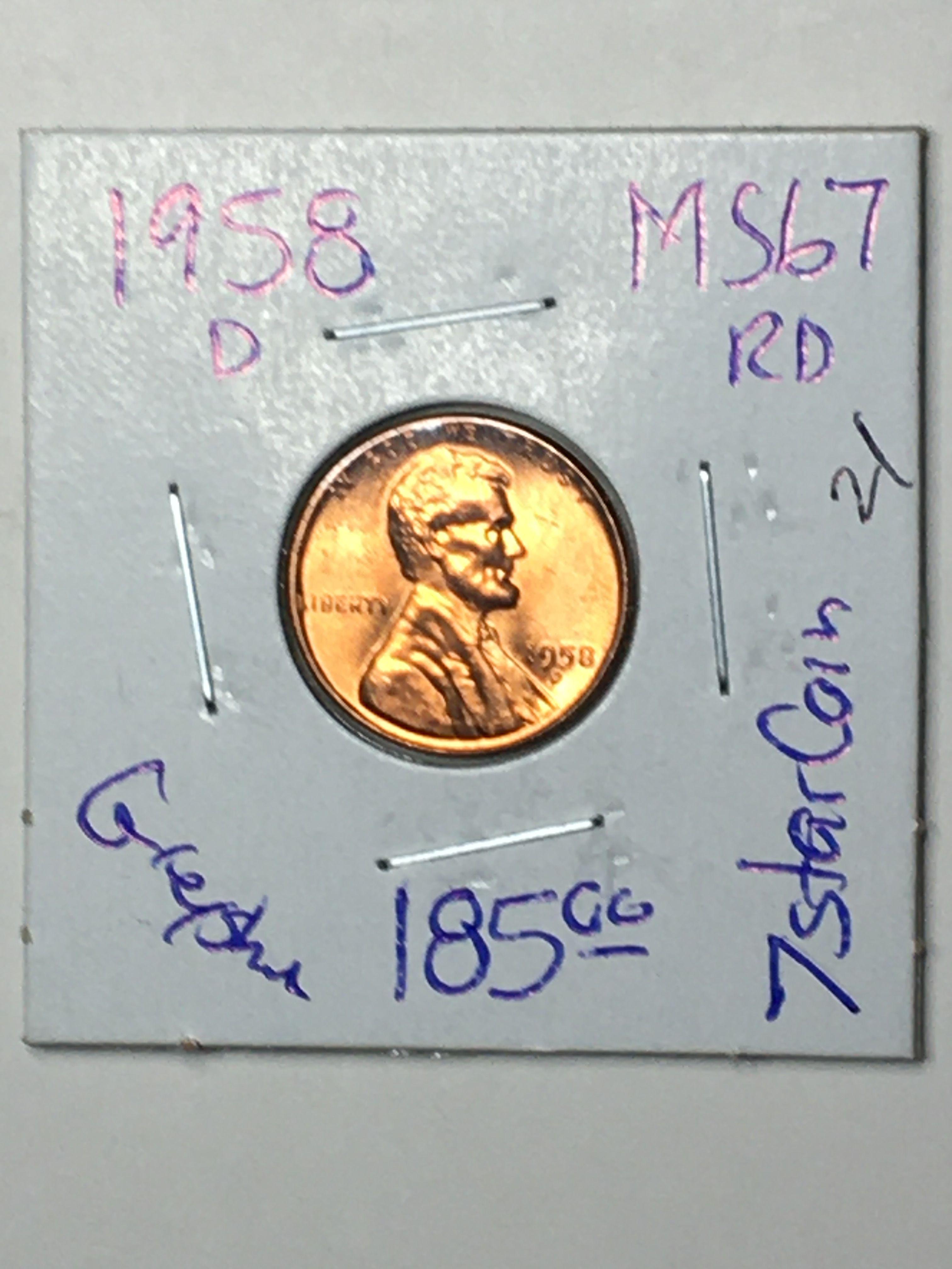 1958 D Lincoln Wheat Cent