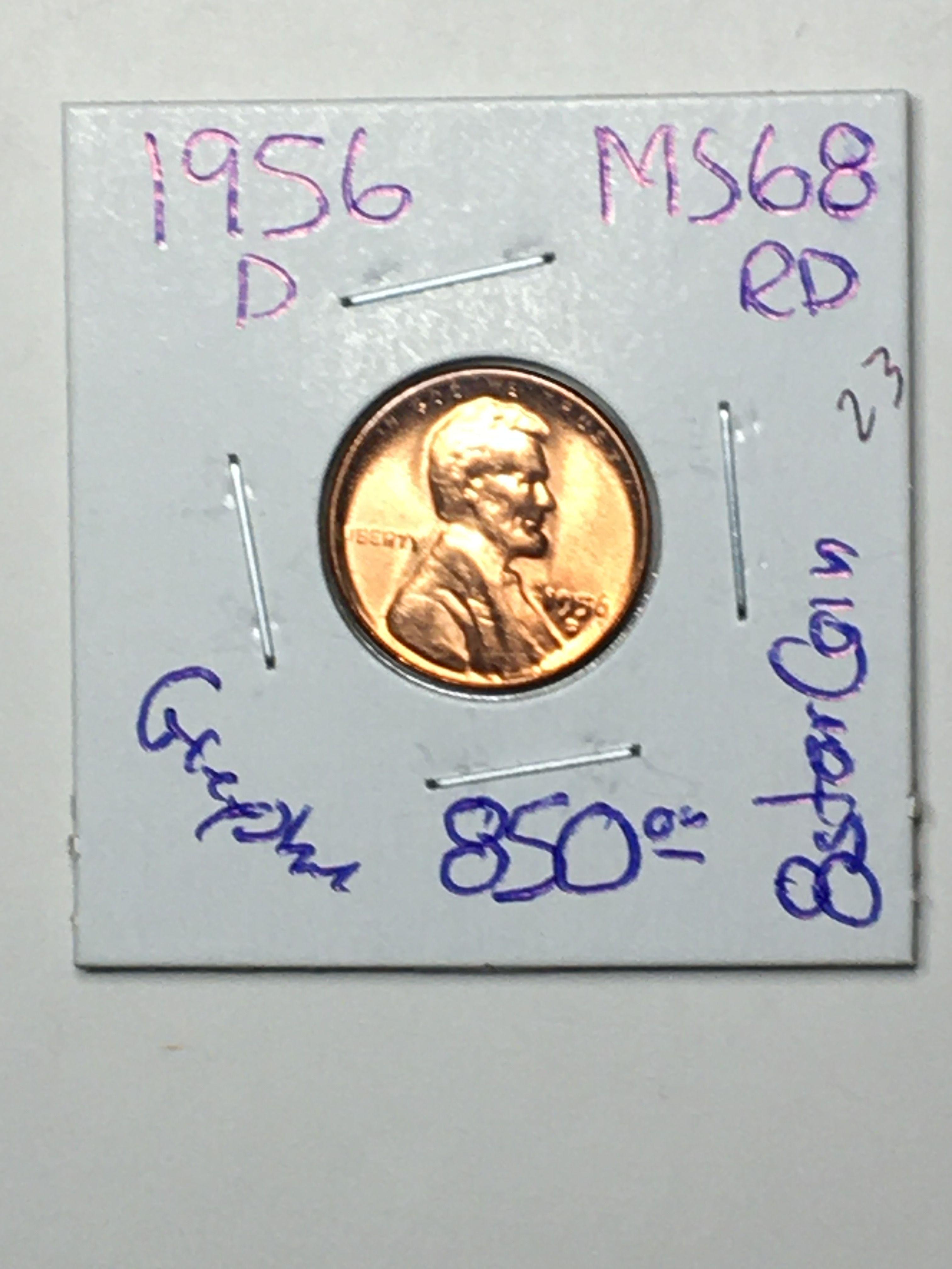 1956 D Lincoln Wheat Cent